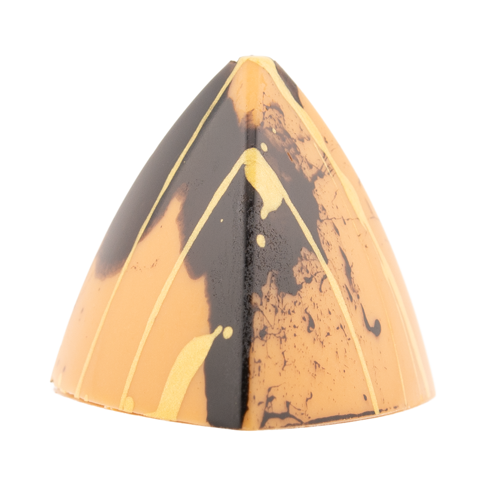 Soy Sauce Reduction with Caramelized White Chocolate Ganache